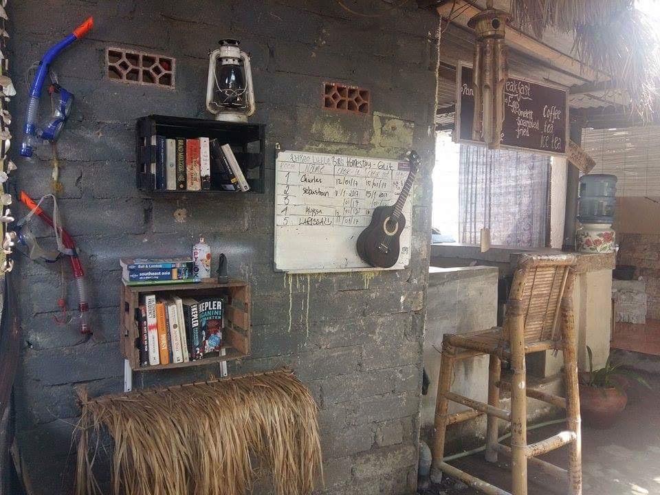 Three Little Birds Homestay Gili Trawangan Exterior photo